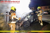 Tiel - Autobrand aan de Tinnegieter