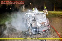 Tiel - Autobrand op het Hazenpad