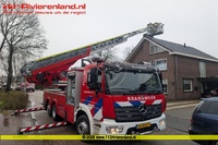 Kesteren - Schoorsteenbrandje snel geblust