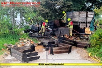 Culemborg – Schuur verwoest bij brand aan Caetshage